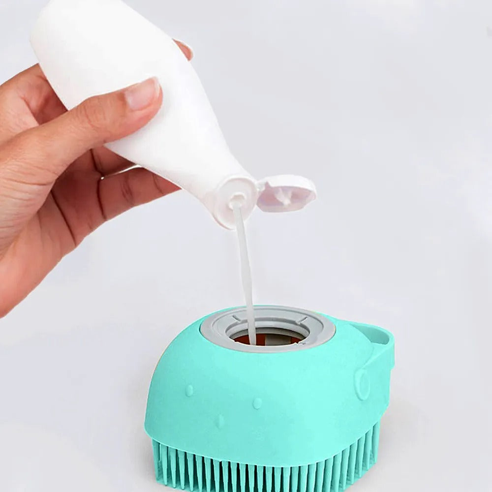 Bathing Shampoo Pet Massager